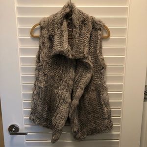 Calypso St. Barth Rabbit Fur Vest